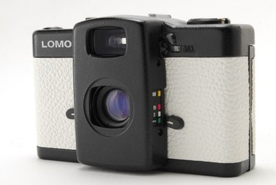 [MINT] Rare White Lomo LC-A Point & Shoot 35mm Film Camera From JAPAN