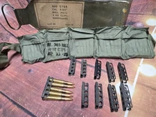 British 303 Greek HXP bandolier / 10 Stripper Clips 