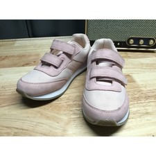 Cat  Jack Sneakers Kids 2 Pink Hook  Loop Low Top Running Athletic Shoes