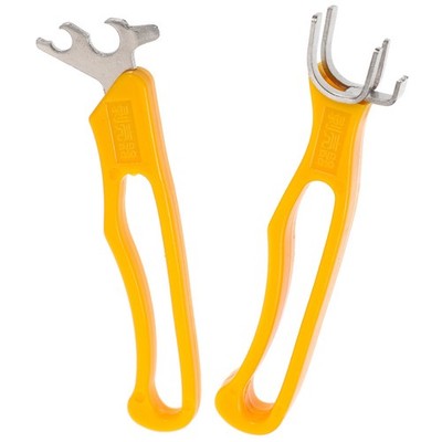 2pcs Macadamia Walnussclip Multifunktional Öffnungswerkzeuge (orange)