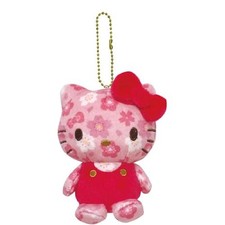 K Company Sanrio Characters Japanese Ball Chain Mascot Hello Kitty plush toy