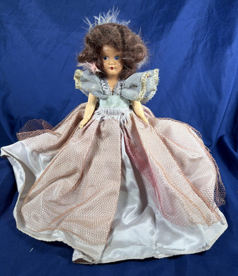 Marcie Doll Mohair Hair Tulle Gown SIDE EYE Hand painted face