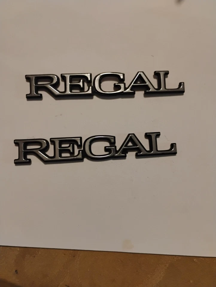 别克富豪 80 年代 90 年代挡泥板徽章装饰套装 — 第 2/2 张图片