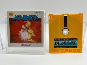 METROID Famicom Disk System FDS With Case + Manual + Stickers US Seller FDS0123