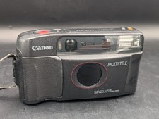 Canon SURE SHOT MULTI TELE Point Shoot 35mm Film Camera TESTED