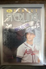 2023 Topps Finest Flashbacks - Finest Sterling Matt Olson #127