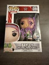 Bayley Signed Funko Jsa Witnessed Toysrus Exclusive Sticker Wwe Nxt 