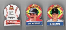 1991 Topps Stand-Ups (No Candy Clear) - NEW YORK YANKEES 