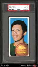 1970 Topps #74 Bobby Smith Cavaliers SHORT-PRINT RC Tulsa PSA 6 - EX/MT