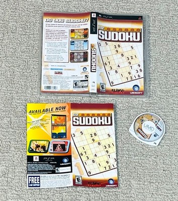 Go Sudoku (PlayStation Portable PSP) Complete - Game CIB - Tested