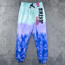 Justice Girls XL Tie-Dye Jogger Sweatpants with Drawstring Waist