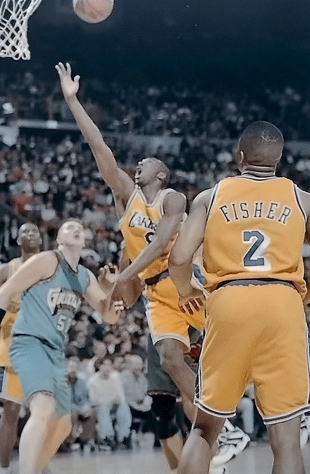 Kobe Bryant Los Angeles Lakers Lote de 35 mm Negativos 2001 Vs Vancouver Grizzlies Foto 3 de 4