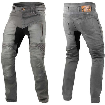 TRILOBITE Parado Doublelayer hellgrau Slim Fit CE AAA Herren Jeans Gr. 44/32