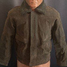 Men's Large Sherpa Brown Jacket