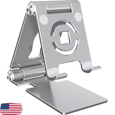 Adjustable Aluminum Phone Tablet Stand Foldable Swivel Holder for iPad Pro Air