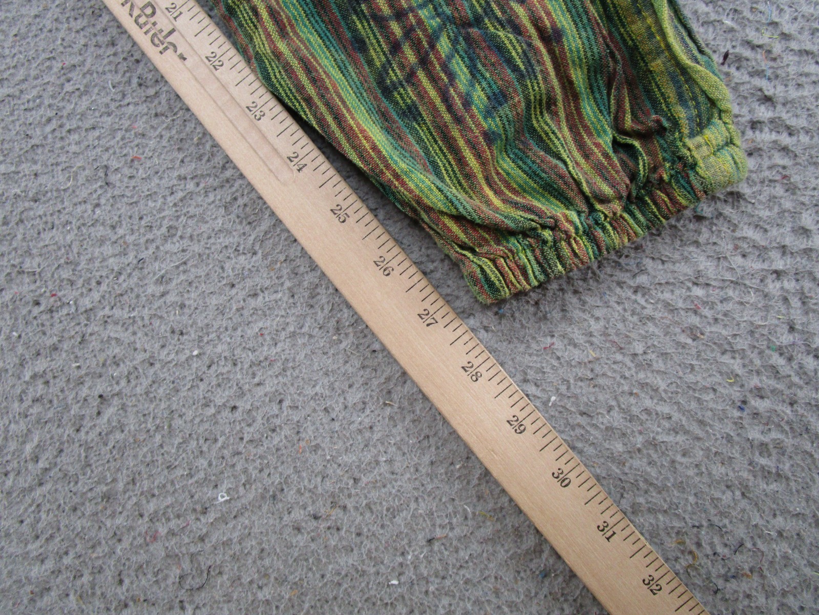 Boho Chic Hippie Patchwork Elastic Waist Drawstri… - image 10