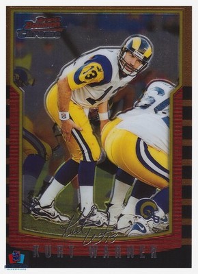2000 Bowman Chrome Kurt Warner #121