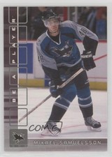 2001-02 ITG Be A Player Memorabilia Mikael Samuelsson #295 0c3
