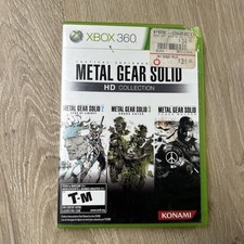 Metal Gear Solid HD Collection Microsoft Xbox 360, 2011 CiB - Cracked Case