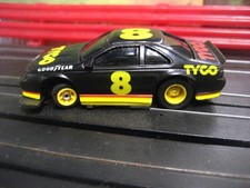 NEW Tyco Ho Slot car  TCR Black  8 Tyco Race car 