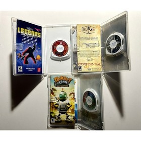 PlayStation Portable PSP Video Game Bundle CIB🔥Nice Resistance Ratchet Taito