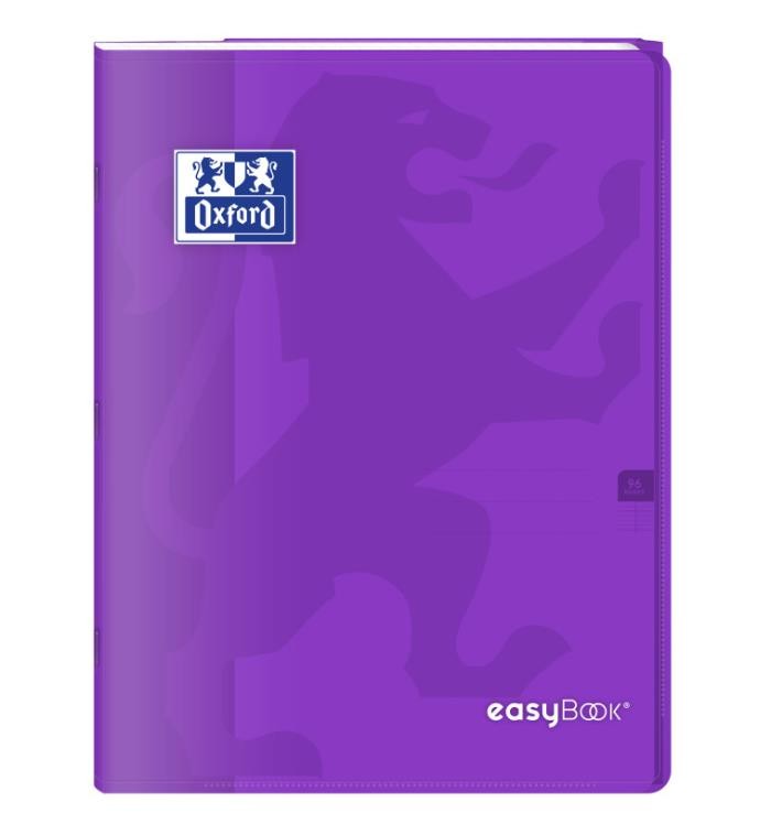 Cahier 24x32 Oxford Easybook Seyes pour ranger les feuilles A4 en classe