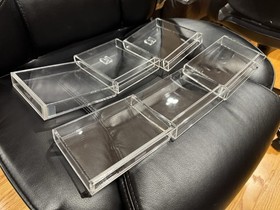 6 Acrylic Game display case 3 NES 3 SNES Nintendo Super Nintendo UV Protected