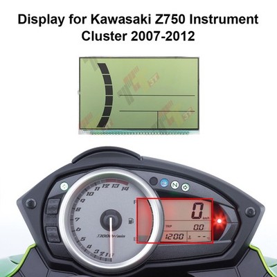 Display for Kawasaki Z750 Z1000 ZX-6R Instrument Gauge Cluster