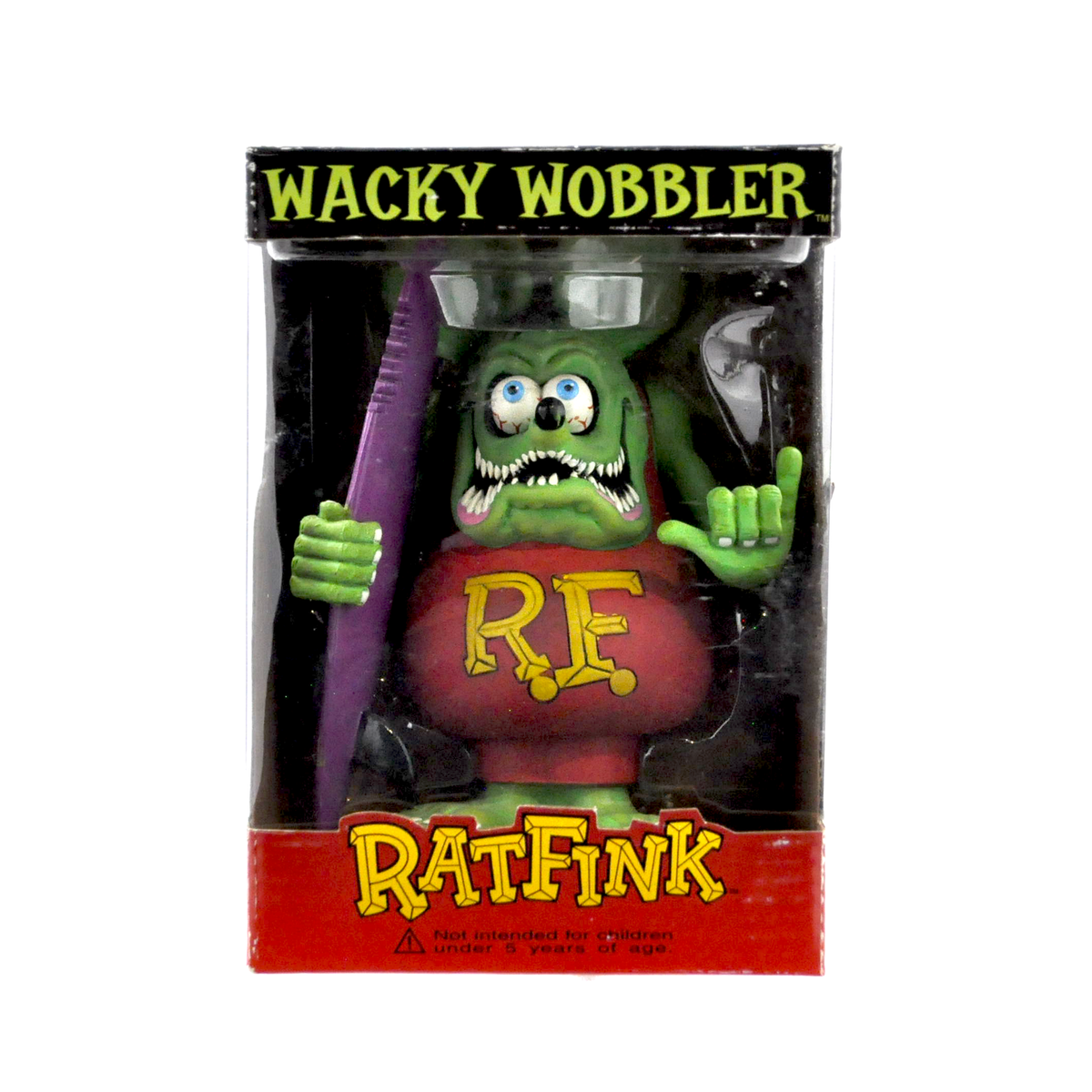 Funko Wacky Wobbler Rat Fink Green, Surfboard | eBay