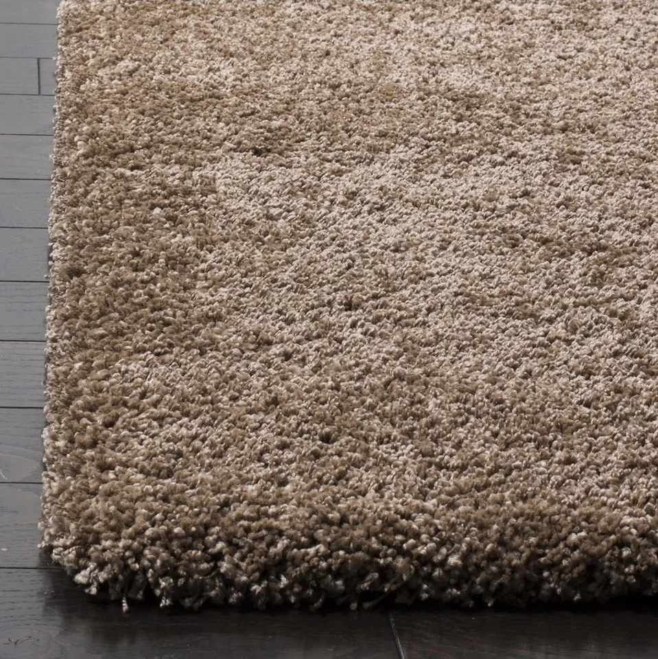 SAFAVIEH Milan Shag Collection Area Rug - 5'1" x 8', Dark Beige, Solid... - Image 4 of 4