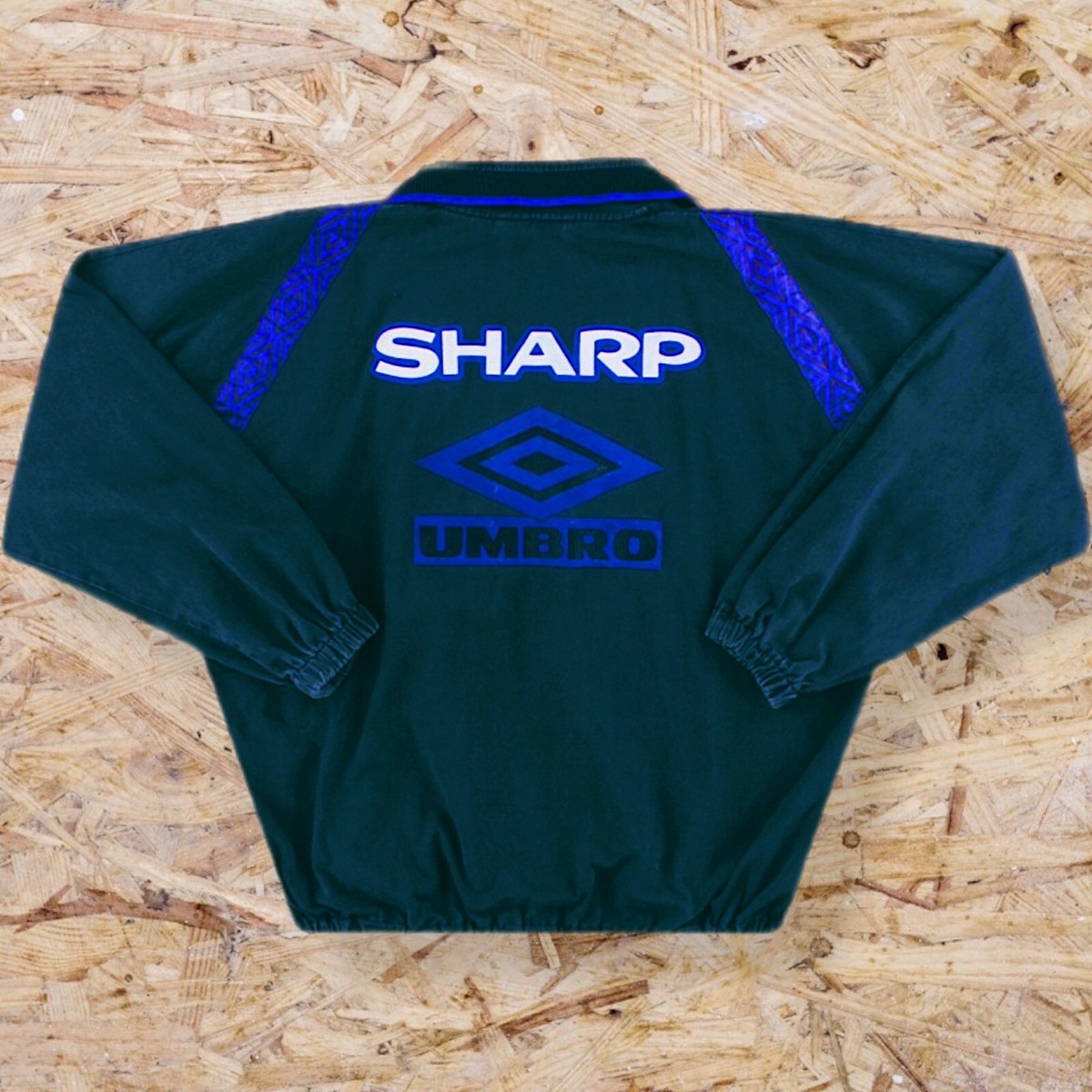 Manchester United 1995/96 Original Umbro Drill Top (XL) VGC