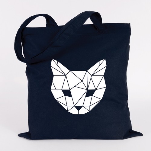 JUNIWORDS Jutebeutel "Origami Muster und Tiere" versch. Motive und Farben Tasche - Bild 126 von 244