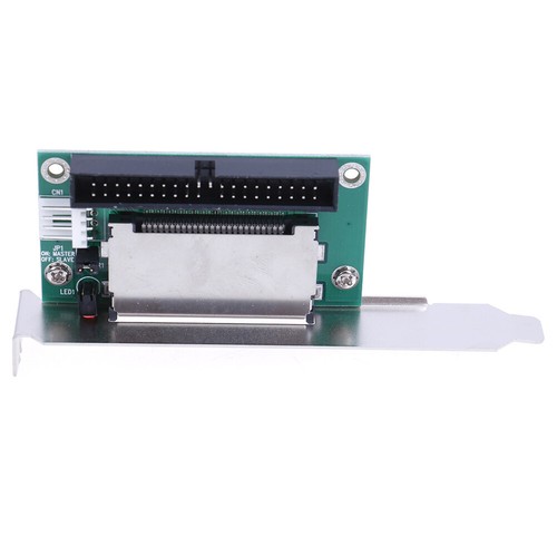 40Pin CF compact flash card to3.5 IDE converter adapter PCI bracket back pah _cn - Photo 5/9
