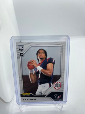 NFL 2023 Panini Instant Football Single Card CJ Stroud 68 Rookie Steers Texans Past Broncos