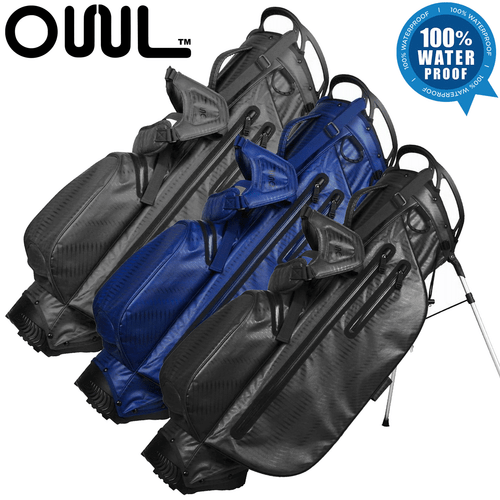 OUUL PYTHON AQUA HYBRID WATERPROOF GOLF CART TROLLEY / STAND BAG NEW