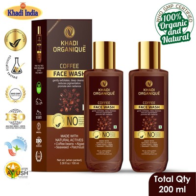 khadi organic face wash