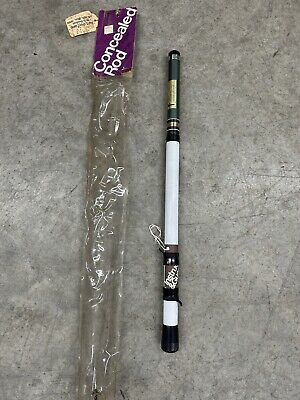 Vintage Rare! TRIMARC telescopic concealed fly rod Fishing 17ft 747 17p 