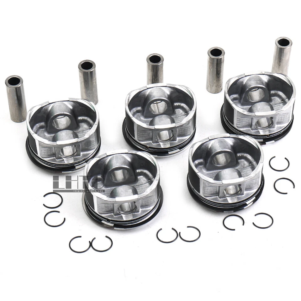 Conjunto de 5 anéis de pistão STD para Volvo S40 S60 S80 C30 C70 XC90 2.5T T5 L5 B5254T - Imagem 3 de 4