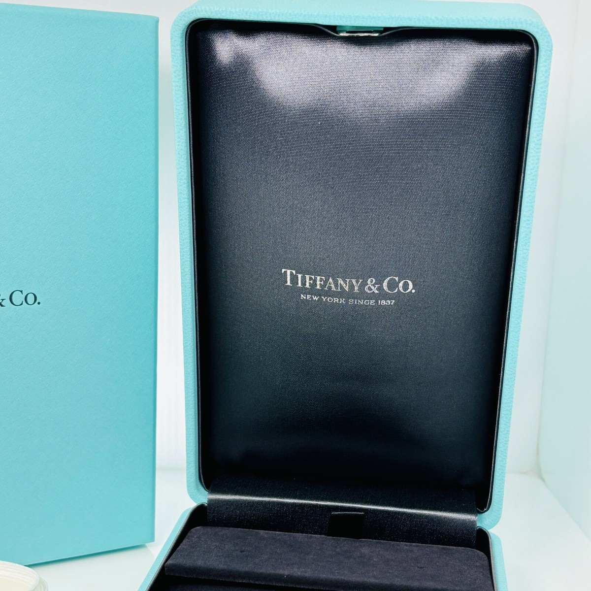 Tiffany & Co Necklace Earring Set Storage Presentation Gift Box
