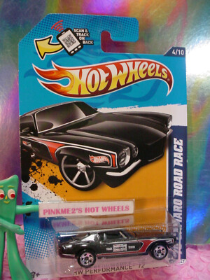 2012 Hot Wheels '70 CAMARO ROAD RACE #144 Scan∞black;5sp