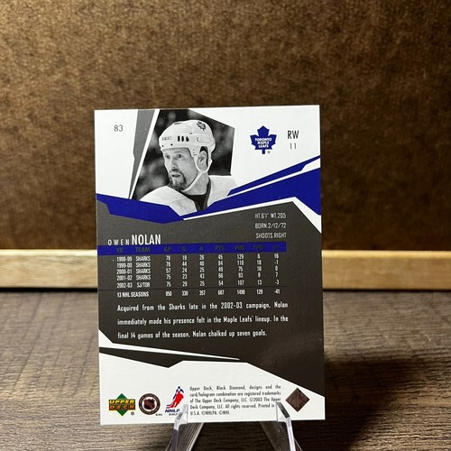 2003-04 Upper Deck Black Diamond Hockey - Pick a Card - Picture 155 of 185