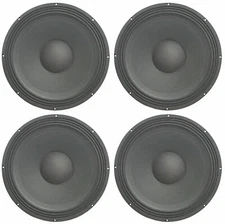 4x Harmony HA-P18"WS8 Raw Replacement 18" Pro PA 1200W Sub Speaker 8 Ohm Woofer