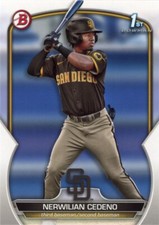 2023 1st Bowman Paper #BP-81 Nerwilian Cedeno
