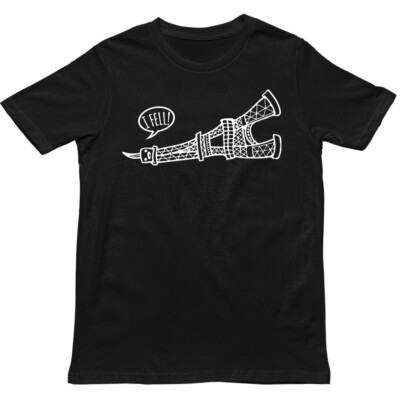 I fell T-Shirt, lustiges Eiffelturm Shirt, Tourist Meme Apparel. Reisewitz Top.