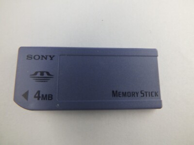 Original Sony Speicherkarte Memory Stick 4 MB Card Kamera Laptop Adapter 4MB PC