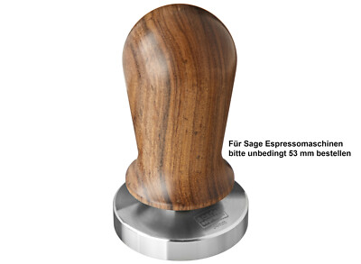 scarlet espresso Tamper »Perfetto« 35 lbs kalibriert schwarz eloxiertem Alugriff