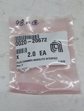 Applied Materials AMAT 0020-20672 PLUG, CHAMBER, MONOLITH INTERFACE Set OF 2 