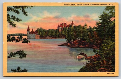 Boldt Castle, Heart Island, Thousand Islands, New York Postcard NYI-035