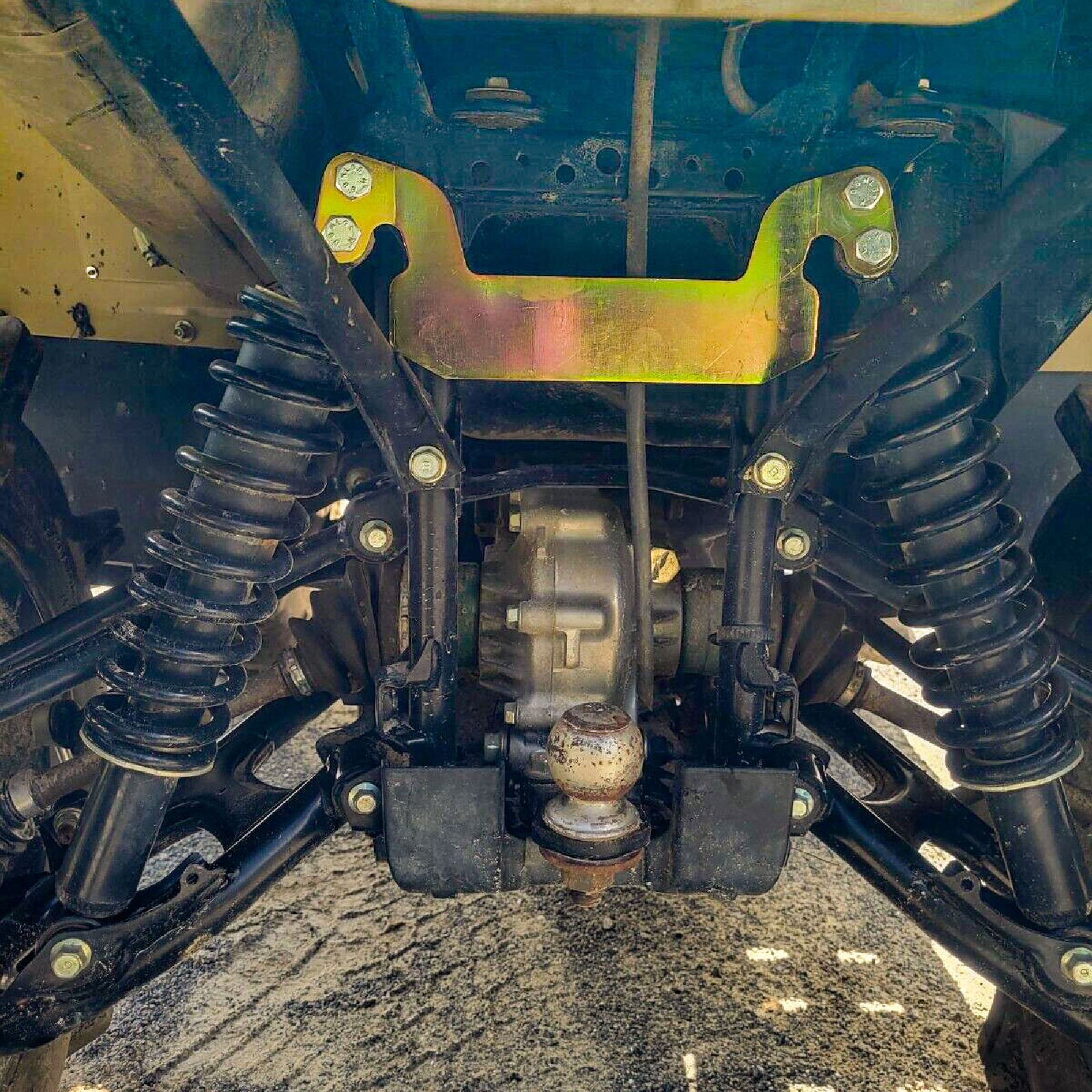 ATV CNC Zinc Plated 2'' Full Lift Kit Mount Brackets Fit YAMAHA KODIAK 700 16-25