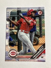 Taylor Trammell 2019 Bowman Prospects #BP-24 Cincinnati Reds